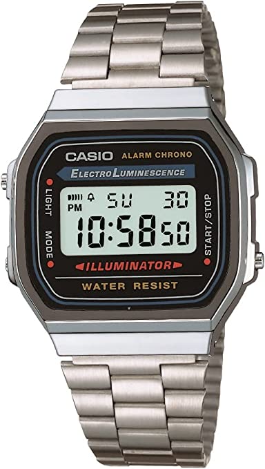 reloj casio acero inoxidable