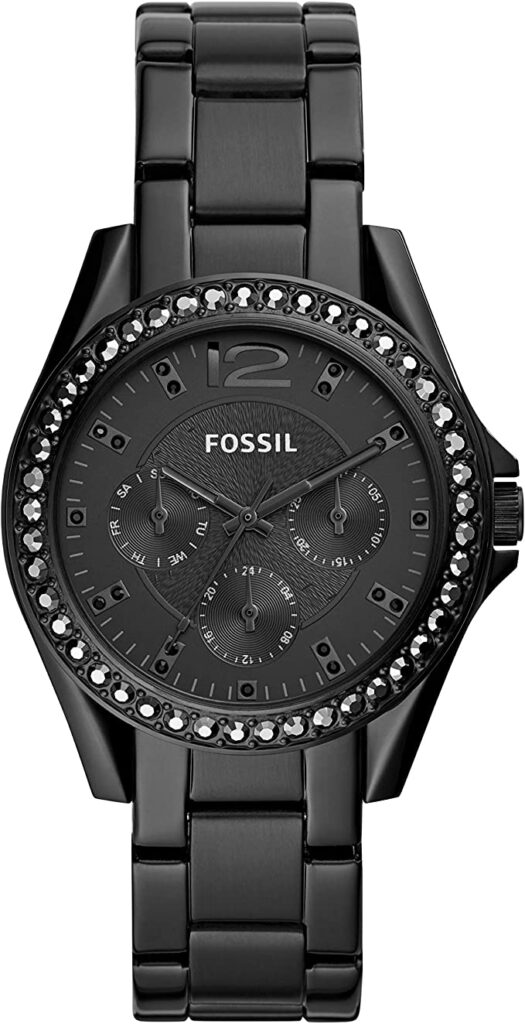 reloj para mujer fossil negro